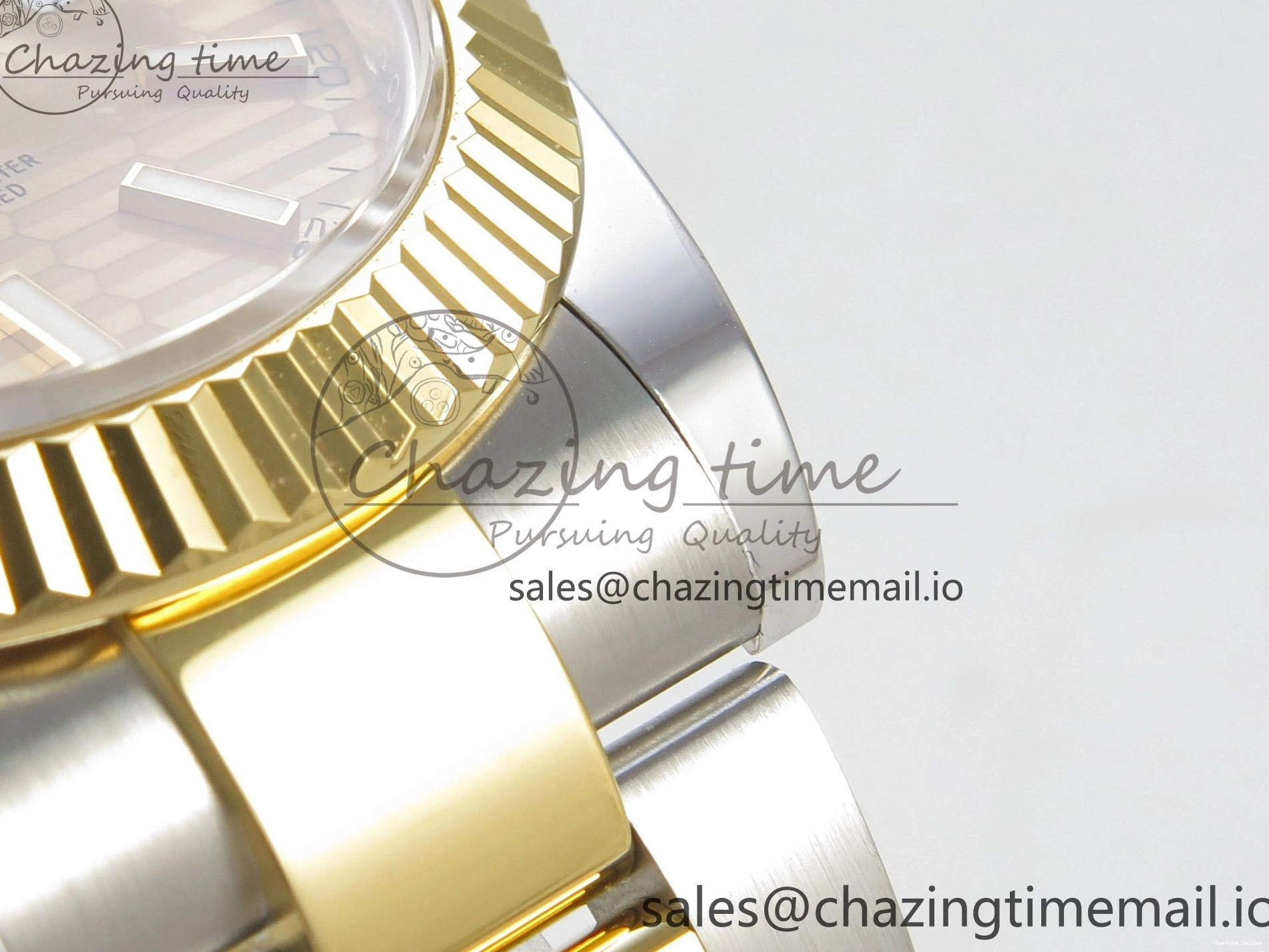0521 DateJust 41 126333 SS YG ARF 1:1 Best Edition YG Texture Stick Dial on Oyster Bracelet SH3235 (Weighted) Efficient 209